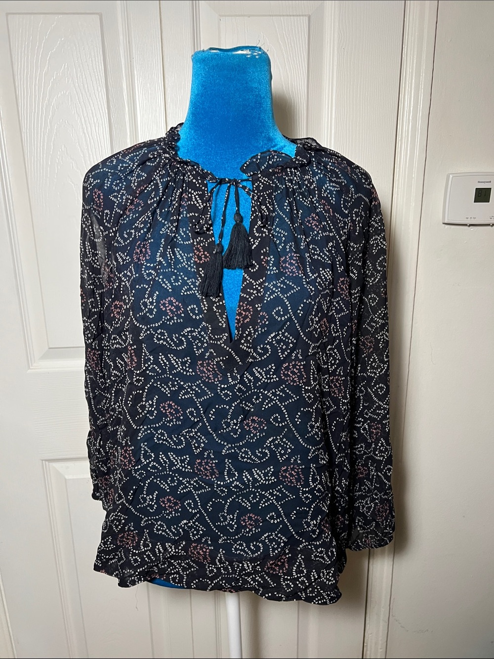 ULLA JOHNSON Silk Blouse Women’s 2 Small